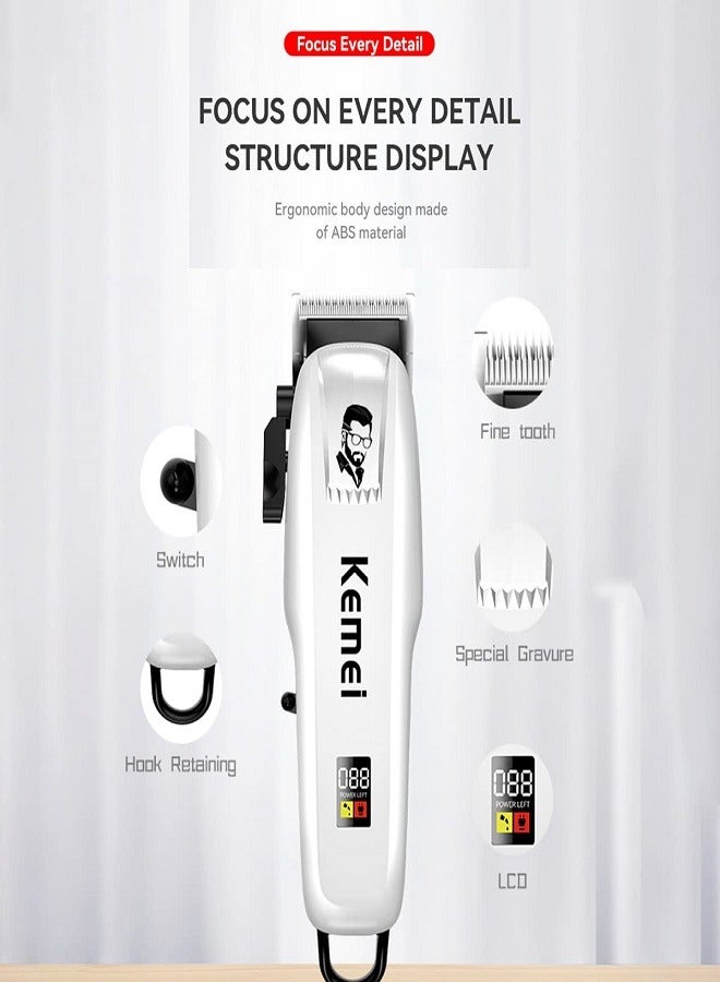 كيمي KM-PG809A Rechargeable Electric Hair Clipper  - Image 2