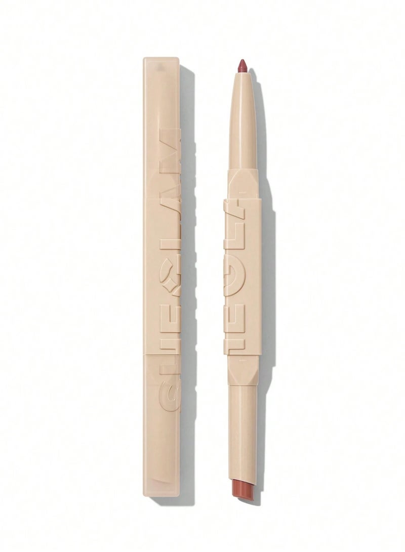 SHEGLAM Glam 101 Lipstick And Liner Duo Praline Pie - Image 3