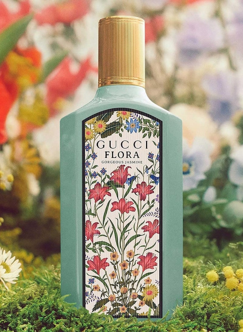 GUCCI Flora Gorgeous Jasmine EDP For Women 100ml - Image 2
