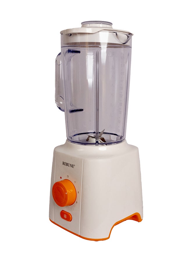 REBUNE Electric Blender And Spice Grinder 650 W RE-2-140 White - Image 2