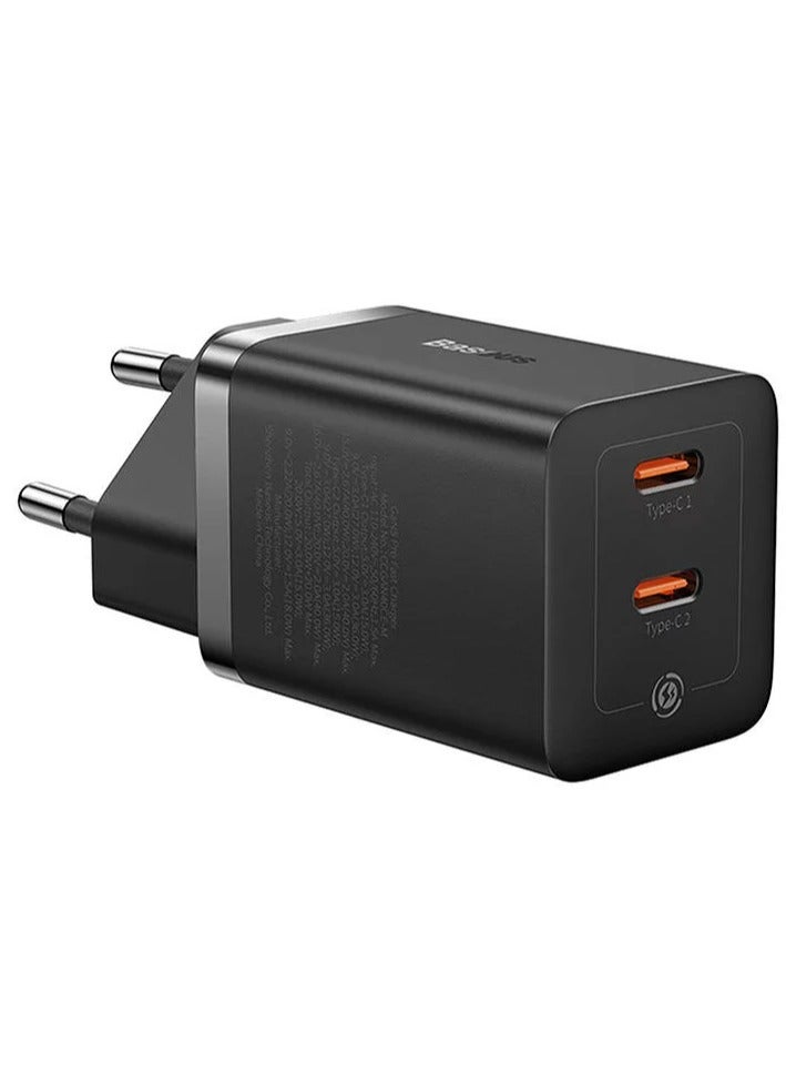Baseus OS-Baseus GaN5 Pro Fast Charger C+C 40W EU Black - Image 3