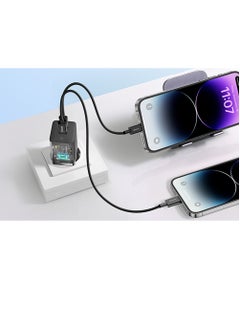 Baseus OS-Baseus GaN5 Pro Fast Charger C+C 40W EU Black  - Image 4