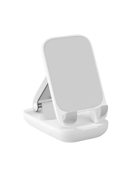 Baseus Seashell Series Folding Phone Stand  Moon White