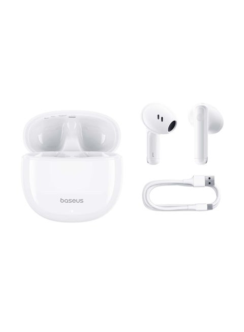 بايوس - سماعة بلوتوث بوي E13 - أبيض