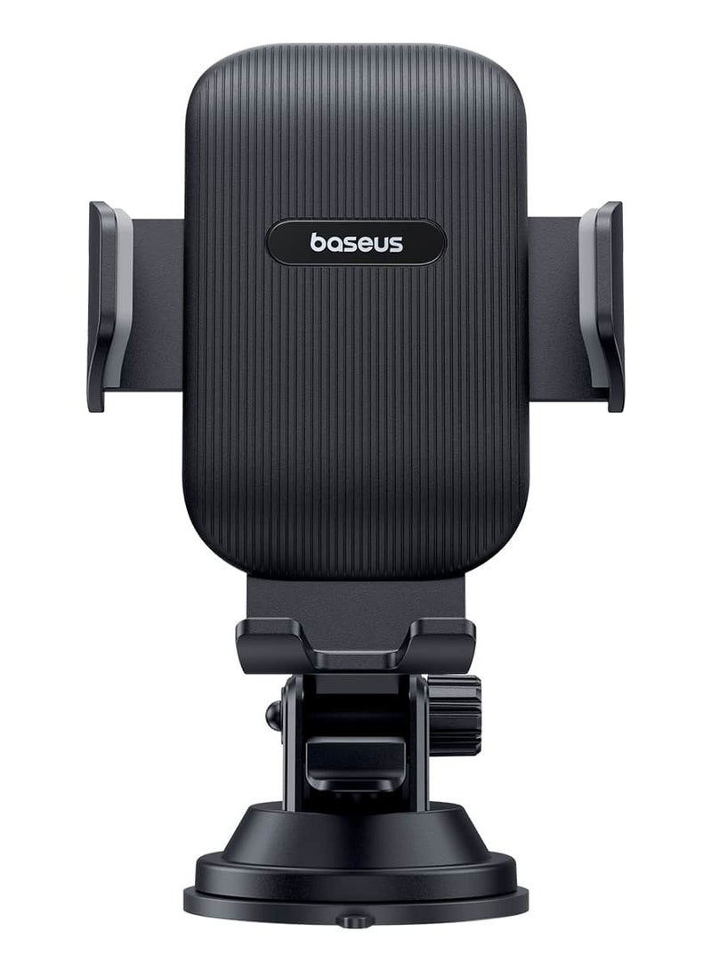 Baseus Baseus UltraControl Go Series Clamp-Type Phone Holder (Suction Cup Version) Cluster Black - Image 1