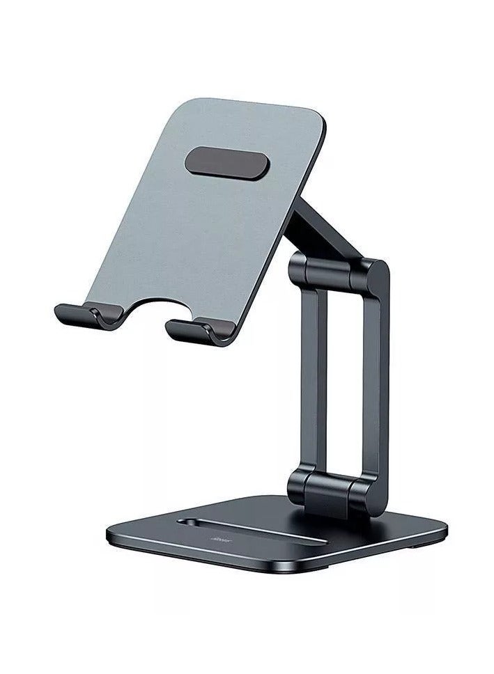 Baseus Baseus Desktop Biaxial Foldable Metal Stand (for Phones) Grey  - Image 1