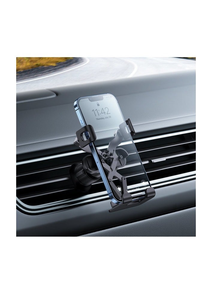 Baseus Baseus Stable Gravitational Car Mount Lite (Air Outlet Version) Black - Image 2