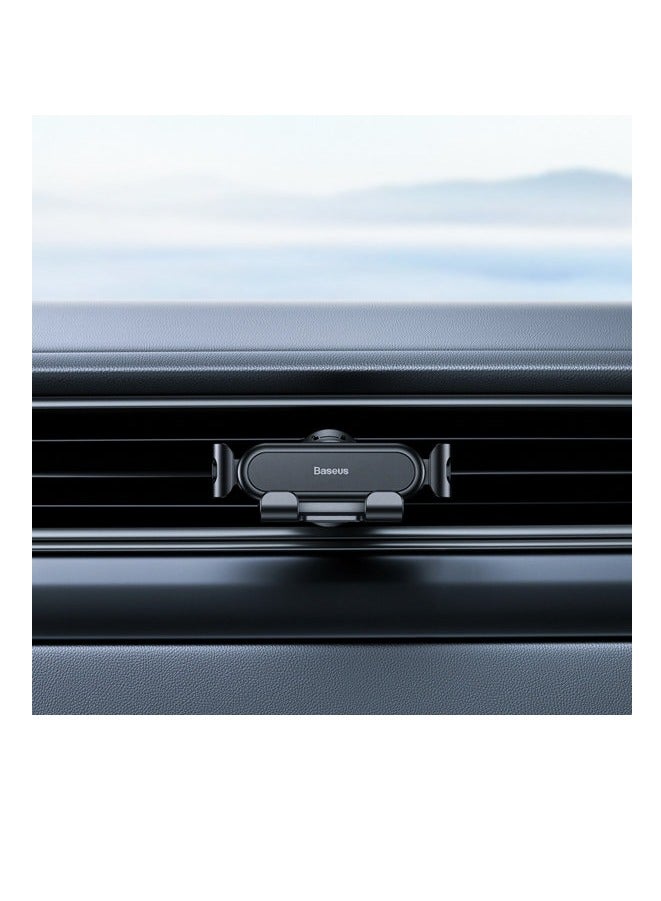 Baseus Baseus Stable Gravitational Car Mount Lite (Air Outlet Version) Black - Image 4