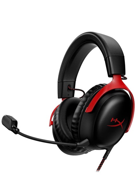 Cloud III – Wired Gaming Headset, PC, PS5, Xbox Series X|S, Angled 53Mm Drivers, DTS, Memory Foam, Durable Frame, Ultra-Clear 10Mm Mic, USB-C, USB-A, 3.5Mm