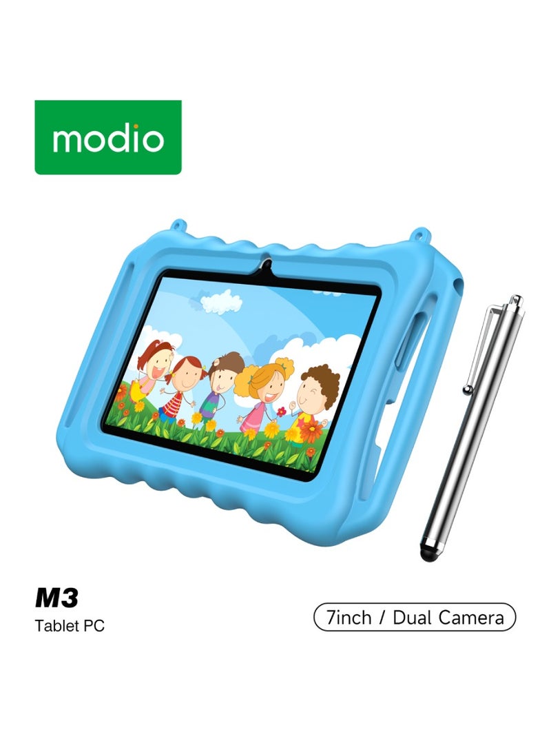 modio M3 5G Android Tablet for Kids 7 inch display 4GB RAM 64GB ROM Dual Camera 3000 mAh Battery  - Image 1