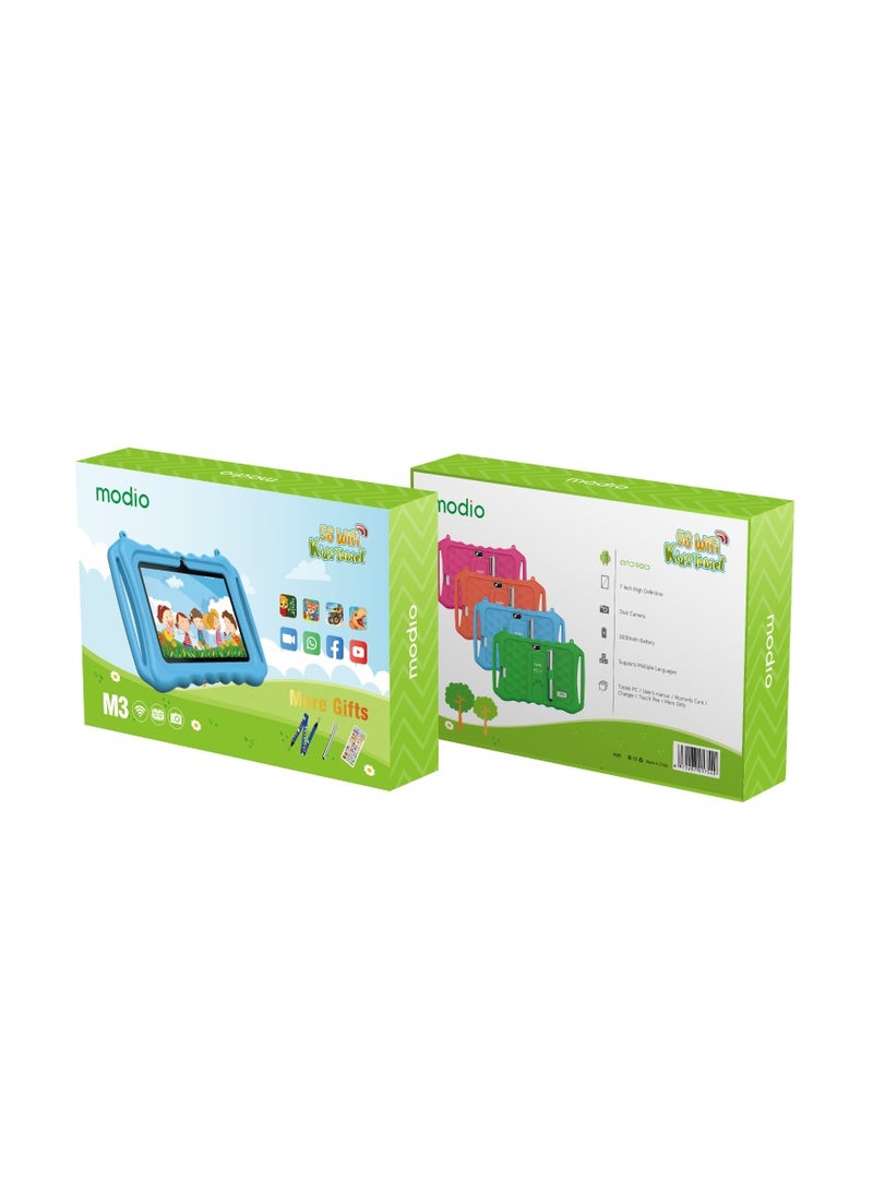 modio M3 5G Android Tablet for Kids 7 inch display 4GB RAM 64GB ROM Dual Camera 3000 mAh Battery  - Image 4