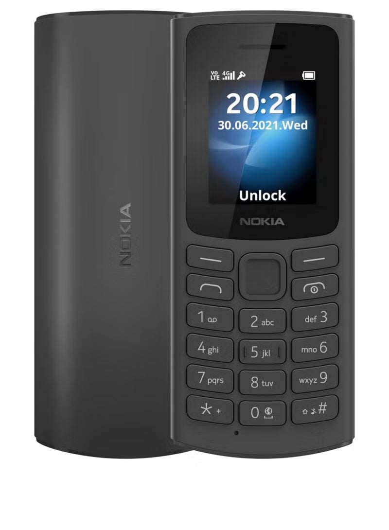 Mobile 106 New Version 4G Dual Sim Charcoal Color - pnsku/N70047338V/45/_/1708331440/6c572976-e464-474b-8637-ca32af03cdca