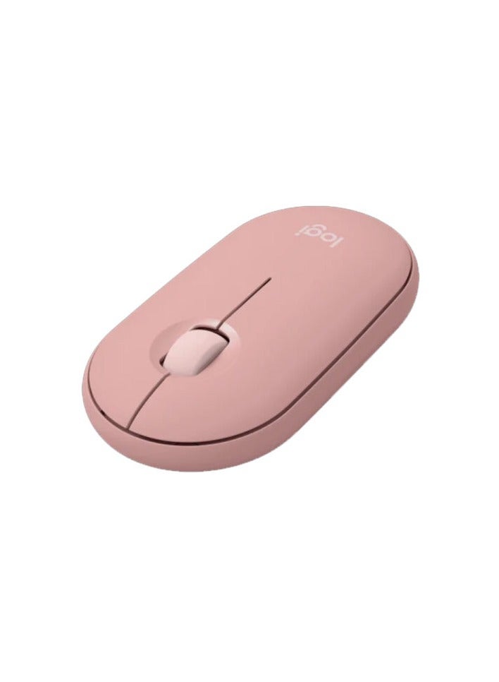 Logitech® M350S Pebble 2 Bluetooth Silent Mouse -Tonal Rose Tonal Rose - Image 2
