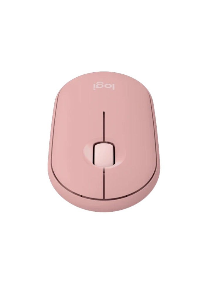 Logitech® M350S Pebble 2 Bluetooth Silent Mouse -Tonal Rose Tonal Rose - Image 3