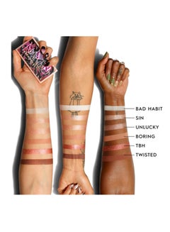 Urban Decay Naked Mini Eyeshadow Palette 6 Shades Great For Travel Ultra Blendable Rich Colors With Velvety Texture Up To 12 Hour Wear Multicolor  - Image 4