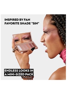 Urban Decay Naked Mini Eyeshadow Palette 6 Shades Great For Travel Ultra Blendable Rich Colors With Velvety Texture Up To 12 Hour Wear Multicolor  - Image 5
