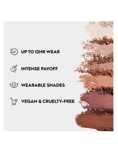 Urban Decay Naked Mini Eyeshadow Palette 6 Shades Great For Travel Ultra Blendable Rich Colors With Velvety Texture Up To 12 Hour Wear Multicolor  - Image 3