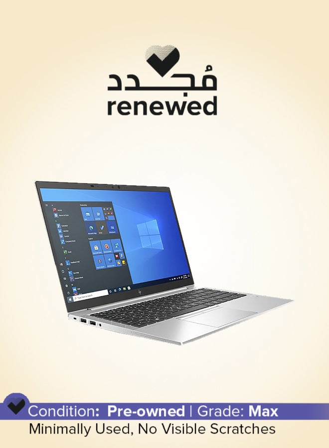 HP Renewed - Elitebook 840 G8 Laptop With 14-Inch FHD Display,Intel Core i5/11th Gen Processor/32GB DDR4 RAM/512GB SSD/Windows 10 Pro English Silver - Image 1