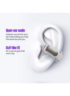 Ultra Open Earbuds with OpenAudio Technology, Open Ear Wireless Earbuds, Up to 48 Hours of Battery Life White Smoke - pnsku/N70047467V/45/_/1740150869/a14e5a65-57bf-415a-b495-1622f3211a00