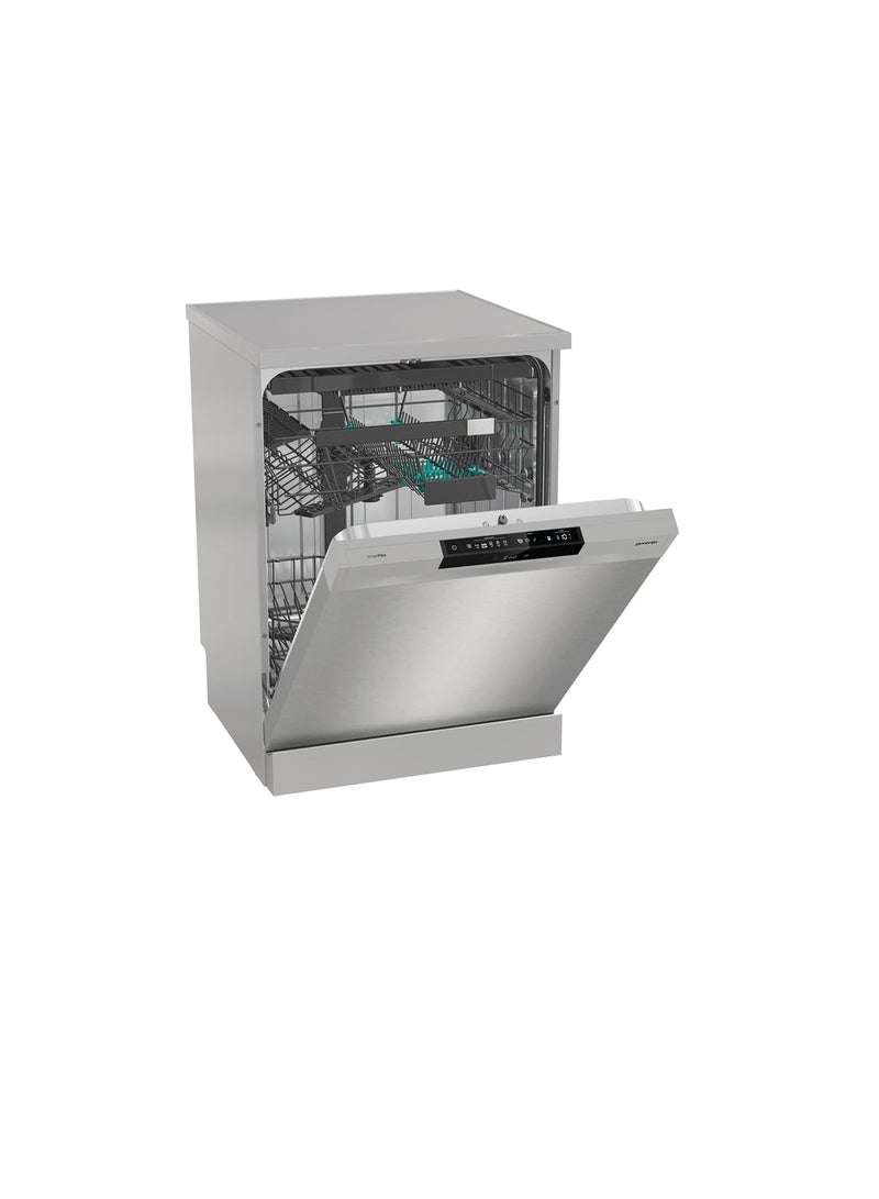 Gorenje DISHWASHER 16 PERSON, INVERTER, Self Cleaning Filters, automatic door opening - GS671C60X Stainless Steel - Image 2