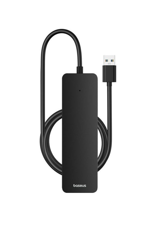 Baseus UltraJoy Series 4-Port  HUB Lite 100cm Cluster （USBA to USB3.0*4） Black