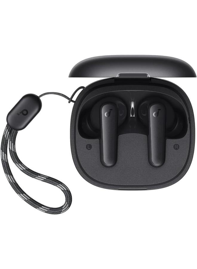 Soundcore - Anker Life P25i True Wireless Earbuds, AI-Enhanced Calls, 10mm Drivers, 22 Preset EQs, 30 Hours Playtime with Fast Charging, Black - Image 1