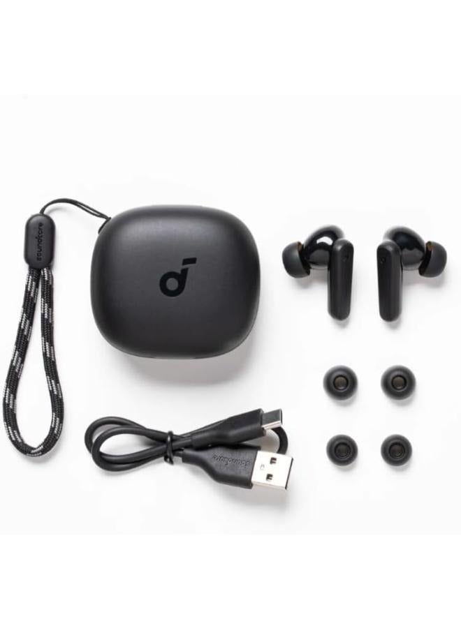 Soundcore - Anker Life P25i True Wireless Earbuds, AI-Enhanced Calls, 10mm Drivers, 22 Preset EQs, 30 Hours Playtime with Fast Charging, Black - Image 1