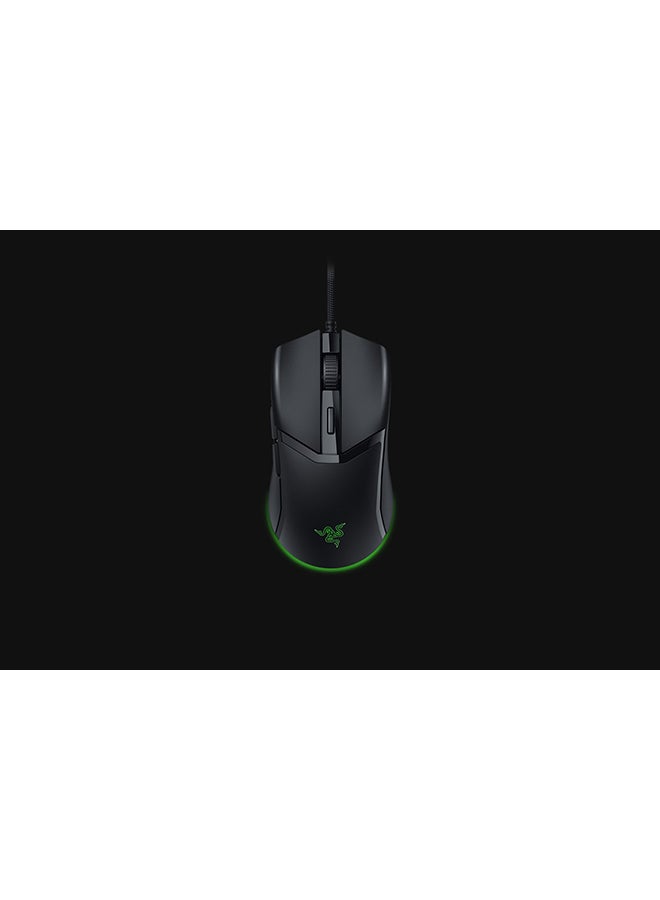 RAZER - Cobra Gaming Mouse, Wired-Razer Speedflex Cable, 8500 DPI Optical Sensor, 6 Programmable Buttons, Optical Mouse Switches Gen-3, 100% PTFE Mouse Feet, Black | RZ01-04650100-R3M1 - Image 1