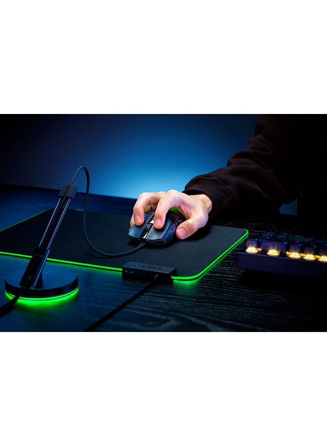 RAZER - Cobra Gaming Mouse, Wired-Razer Speedflex Cable, 8500 DPI Optical Sensor, 6 Programmable Buttons, Optical Mouse Switches Gen-3, 100% PTFE Mouse Feet, Black | RZ01-04650100-R3M1 - Image 1