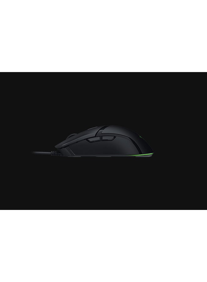 RAZER - Cobra Gaming Mouse, Wired-Razer Speedflex Cable, 8500 DPI Optical Sensor, 6 Programmable Buttons, Optical Mouse Switches Gen-3, 100% PTFE Mouse Feet, Black | RZ01-04650100-R3M1 - Image 1