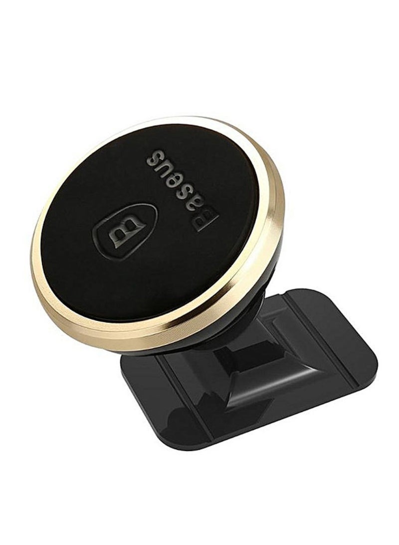 Baseus OS-Baseus 360° Adjustable Magnetic Phone Mount Gold - Image 1