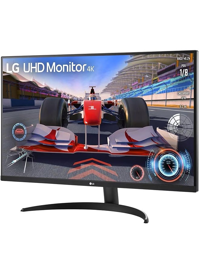 إل جي - شاشة 32UR500-B HDR، شاشة UHD 4K VA مقاس 31.5 بوصة، معدل تحديث 60 هرتز، وقت استجابة 4 مللي ثانية (GtG @ أسرع)، تقنية AMD FreeSync، عمق ألوان 1.07B، اتصال HDMI / DP 2x - Image 1