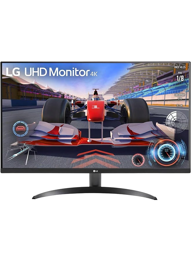 إل جي شاشة 32UR500-B HDR، شاشة UHD 4K VA مقاس 31.5 بوصة، معدل تحديث 60 هرتز، وقت استجابة 4 مللي ثانية (GtG @ أسرع)، تقنية AMD FreeSync، عمق ألوان 1.07B، اتصال HDMI / DP 2x - Image 1