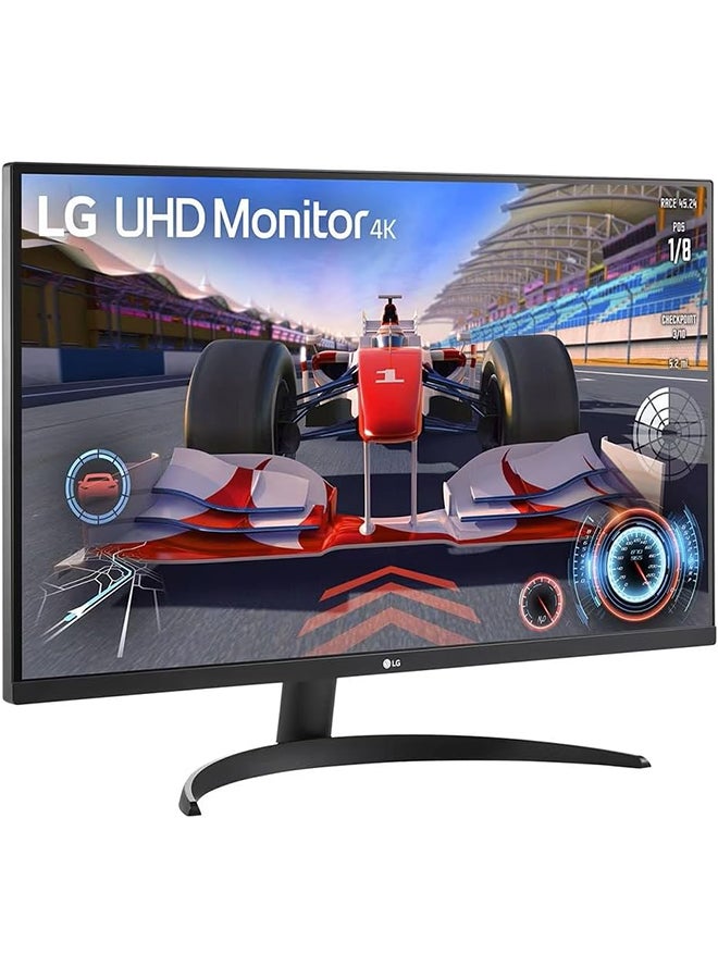 إل جي شاشة 32UR500-B HDR، شاشة UHD 4K VA مقاس 31.5 بوصة، معدل تحديث 60 هرتز، وقت استجابة 4 مللي ثانية (GtG @ أسرع)، تقنية AMD FreeSync، عمق ألوان 1.07B، اتصال HDMI / DP 2x - Image 2