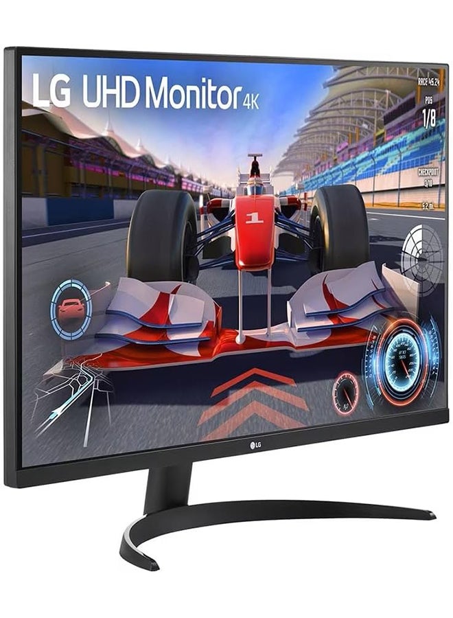 إل جي شاشة 32UR500-B HDR، شاشة UHD 4K VA مقاس 31.5 بوصة، معدل تحديث 60 هرتز، وقت استجابة 4 مللي ثانية (GtG @ أسرع)، تقنية AMD FreeSync، عمق ألوان 1.07B، اتصال HDMI / DP 2x - Image 3