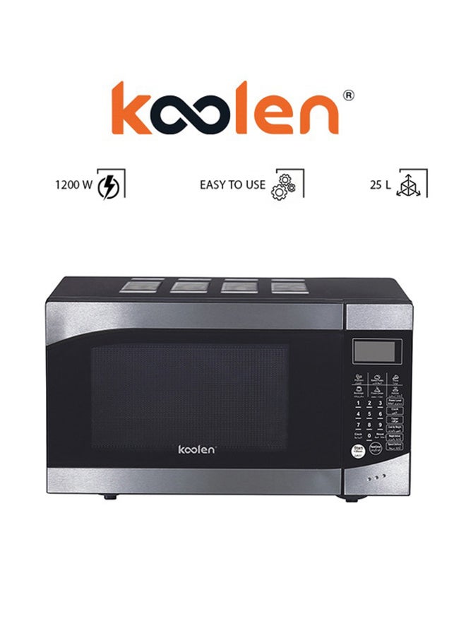 KOOLEN Digital Microwave Oven 25 L 1200 W 802100005 Black - Image 1