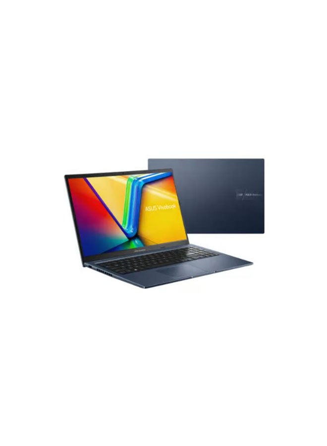 أسوس (Upgraded Version) Vivobook 15 X1504Va-Nj005W Laptop With 15.6 Inch Fhd Intel Core I5-1335U, 512Gb Ssd, 8Gb Ram, Intel Uhd Graphics With Crucial Ddr4-3200 Udimm Ram Multicolour / Blue English/Arabic Blue - Image 2