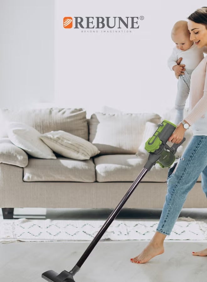 ريبون مكنسة كهربائية سلكية خفيفة الوزن 0.8 L 600 W RE-9-022  - Image 3