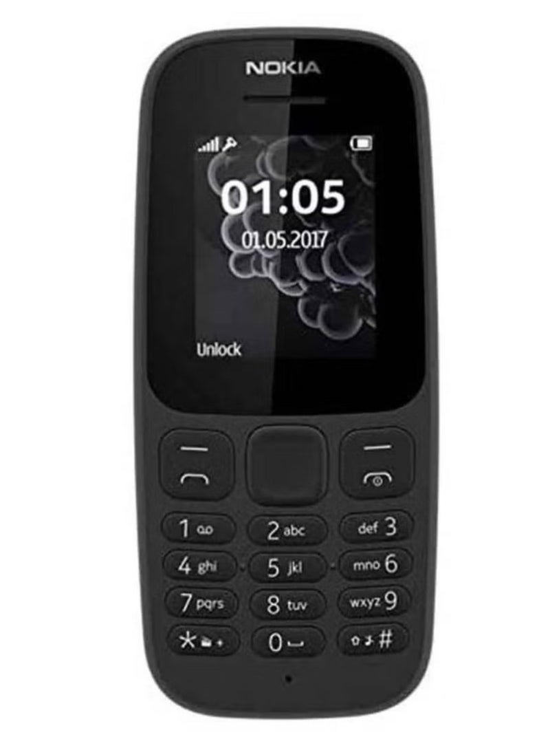 NOKIA Mobile 105 Dual Sim Black 16Mb