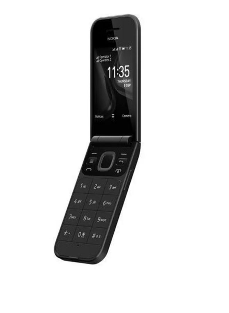 NOKIA Mobile 2720 Flip Dual Sim Black Color 16MB  - Image 2