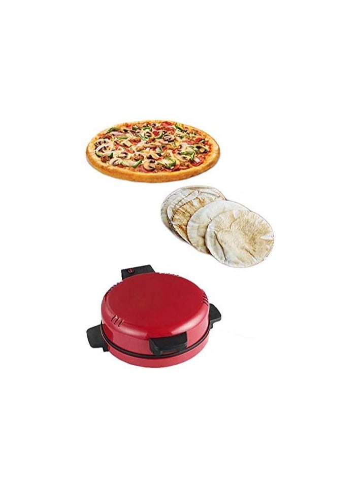 KOOLEN Arabic Bread & Pizza Maker 30CM 1800 W 800109002 red  - Image 2