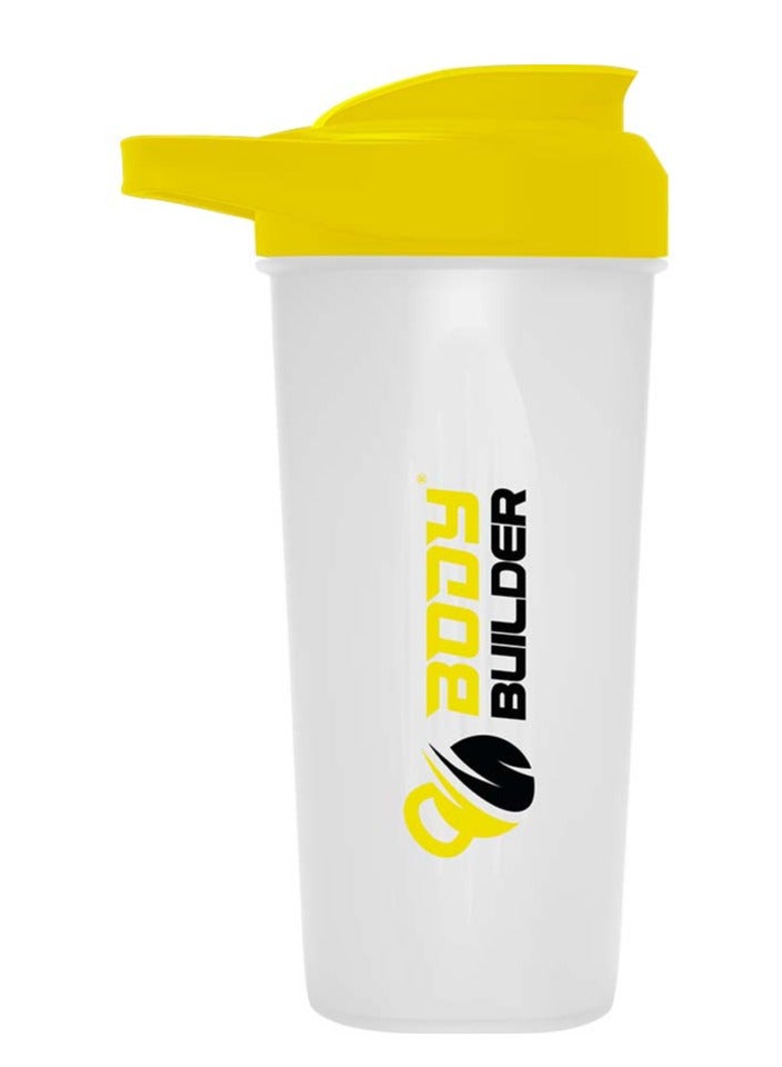 Body Builder Shaker, White, 600 ML 