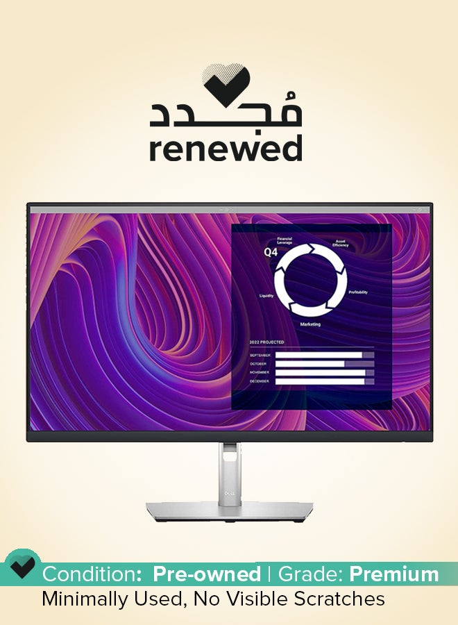 DELL Renewed - 26.96-Inch QHD Monitor ‎Black, Silver - Image 1