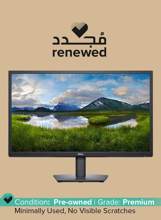 DELL Renewed - 24-Inch VA Panel FullHD Led Monitor Black - Image 1