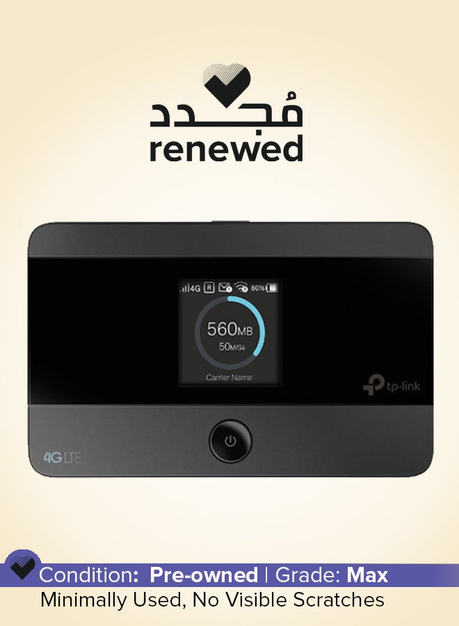TP-LINK Renewed - TL-M7350 4G Mobile WiFi Router Black  - Image 1