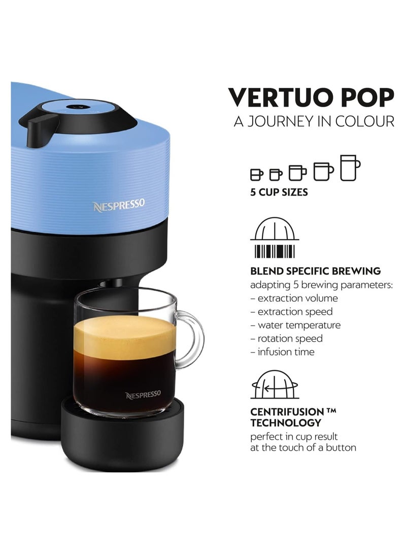 Vertuo POP Coffee Machine 560 ml 1260 W ENV90.A Pacific Blue