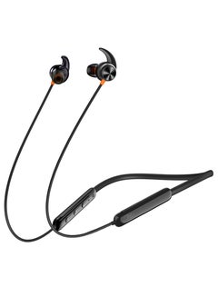 ITEL Wireless Neckband IEB-35 With Magnetic Earbuds,12-Hour Playback, 10Mm Bass Boost Drivers, IPX5 Water Resistant Black  - Image 1