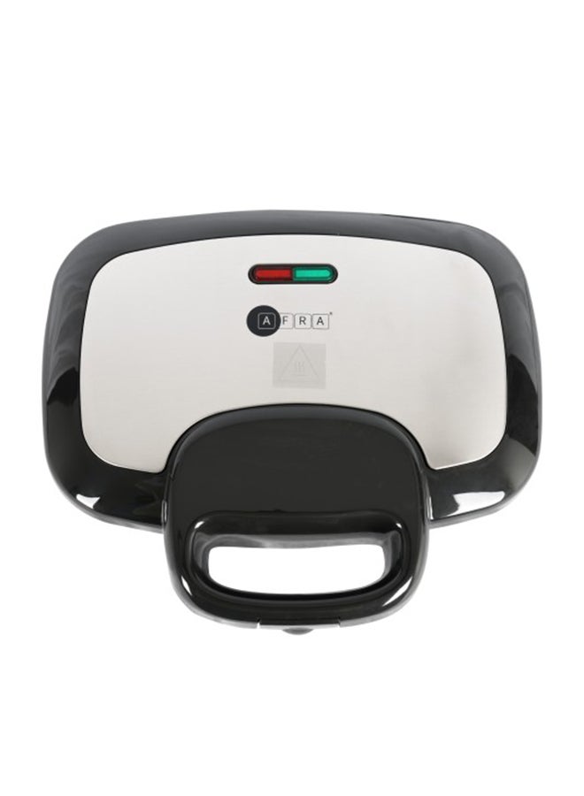 عفرا صانعة الشطائر والشواء AFRA اليابانية، سطح غير لاصق، فتحتان للشرائح، فولاذ مقاوم للصدأ مع ضمان لمدة 2 سنوات - Image 1