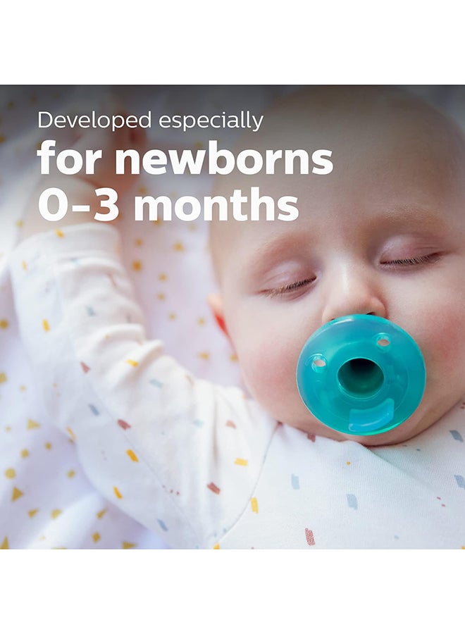 PHILIPS AVENT Soothie Pacifier, 0-3 Months, 4 Pack  - Image 2