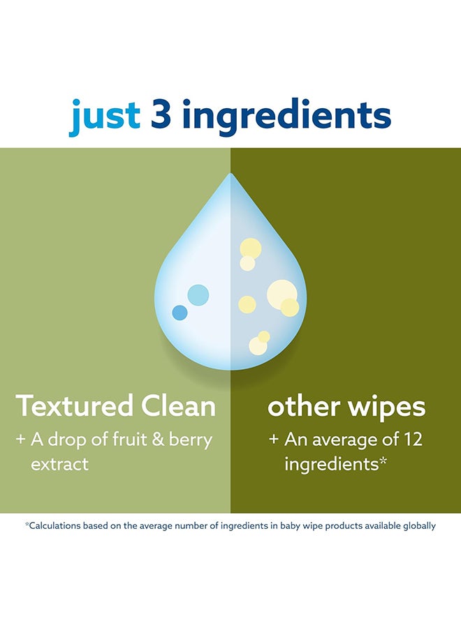 WaterWipes Plastic-Free Textured Clean, Toddler & Baby Wipes, 99.9% Water Based Wipes, 720 Count (12 Packs), Packaging May Vary  - Image 5